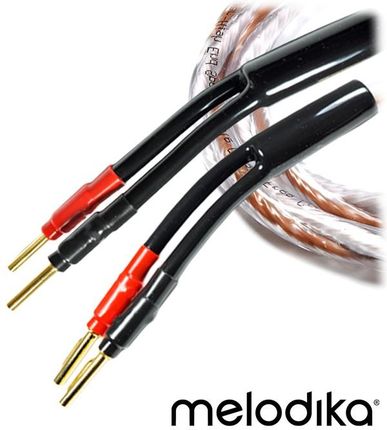 Melodika Kabel głośnikowy konfekcja 2x 3m (BSSC4530)