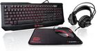 Zestaw klawiatura + mysz Thermaltake eSports czarny (KB-GCK-PLBLUS-01)