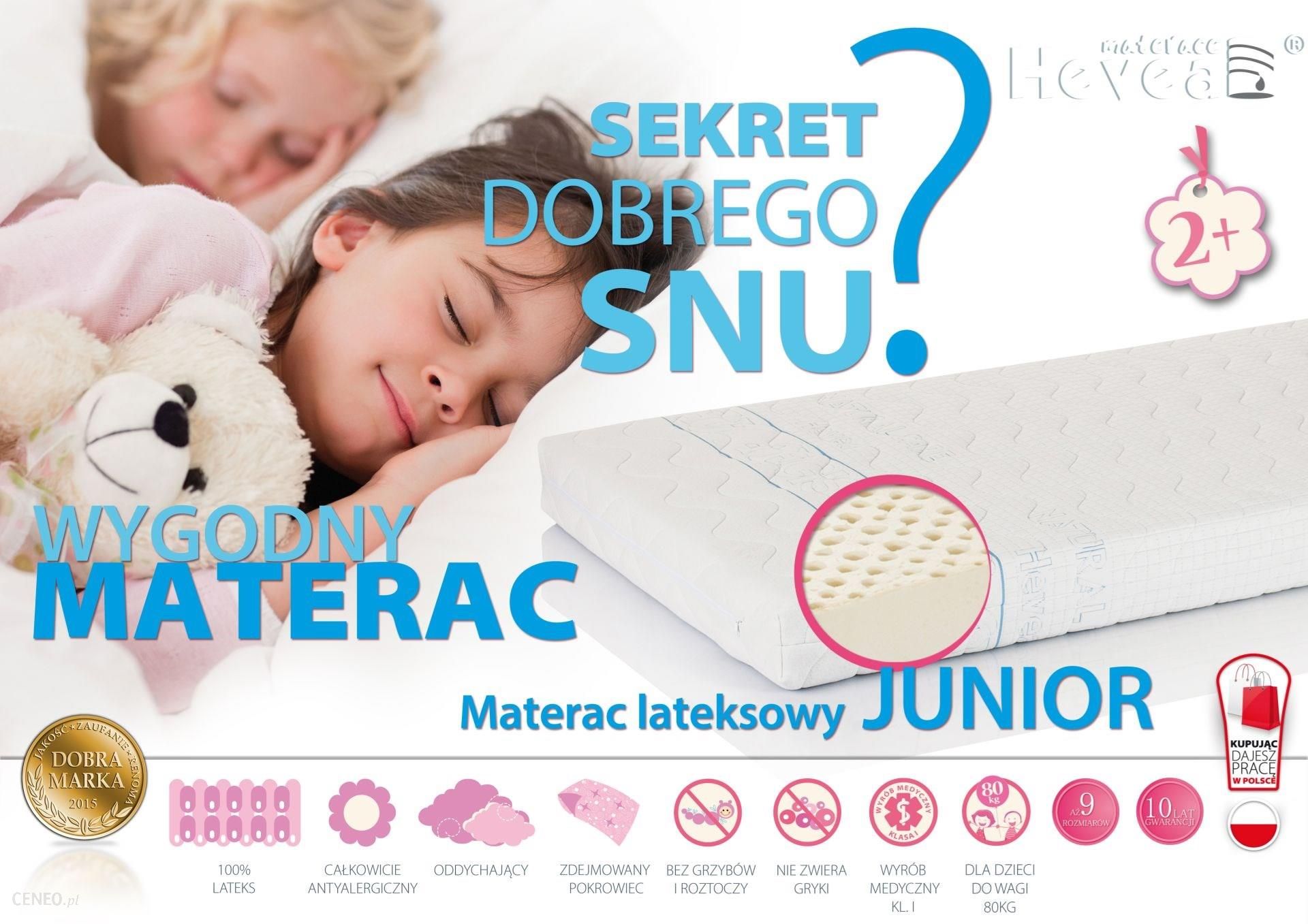 Hevea Materac lateksowy Junior 200x90