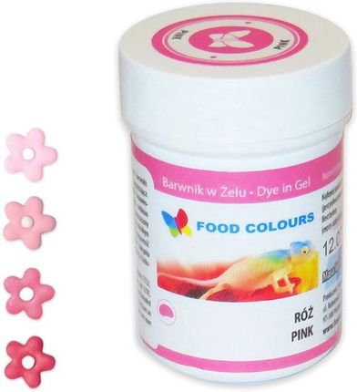 Food Colours Barwnik w żelu Różowy 35g