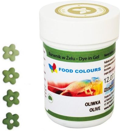 Food Colours Barwnik w żelu Zieleń oliwkowa 35g