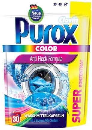 Purox Kapsułki Do Prania Color 30Szt