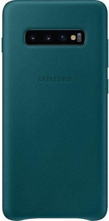 Samsung Leather View Cover do Galaxy S10 Plus Zielony (EF-VG975LGEGWW)