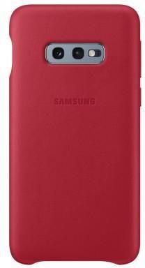 Samsung Leather View Cover do Galaxy S10e Czerwony (EF-VG970LREGWW)