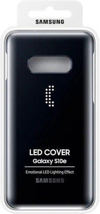 Samsung LED Cover do Galaxy S10e Czarny (EF-KG970CBEGWW)