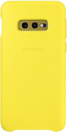 Samsung Leather View Cover do Galaxy S10e Żłóty (EF-VG970LYEGWW)