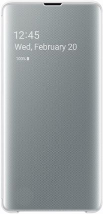 Samsung Clear View Cover do Galaxy S10 Plus Biały (EF-ZG975CWEGWW)