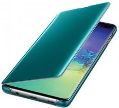 Zdjęcie Samsung Clear View Cover do Galaxy S10 Plus Zielony (EF-ZG975CGEGWW) - Katowice