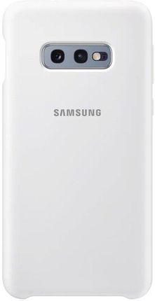 Samsung Silicone Cover do Galaxy S10e Biały (EF-PG970TWEGWW)
