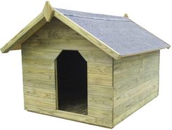 Vidaxl Buda Z Otwieranym Dachem Impregnowane Drewno Sosnowe 105,5x123,5x85cm - Budy dla psów