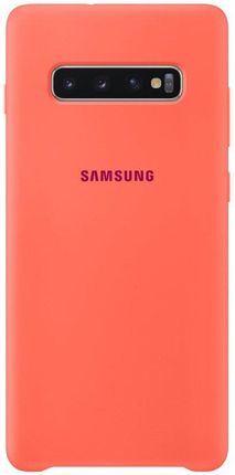 Samsung Silicone Cover do Galaxy S10 Plus Różowy (EF-PG975THEGWW)