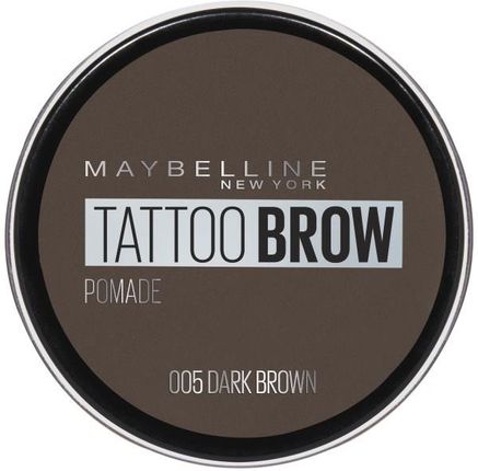 Maybelline New York Tattoo Brow Pomade pomada do brwi 05 Dark Brown 3,5 ml