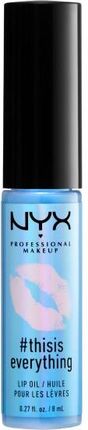 NYX Professional Makeup This Is Everything Lip Oil Pomadka do ust Sheer blue 8 ml