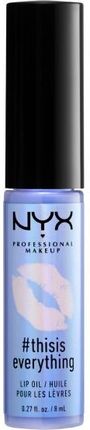 NYX Professional Makeup This Is Everything Lip Oil Pomadka do ust  Sheer lvndr 8 ml