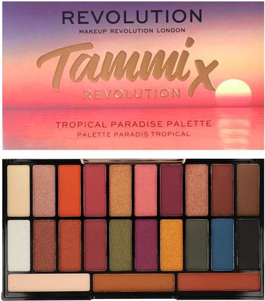 Makeup Revolution X Tammi Tropical Paradise Paleta Cieni do Powiek