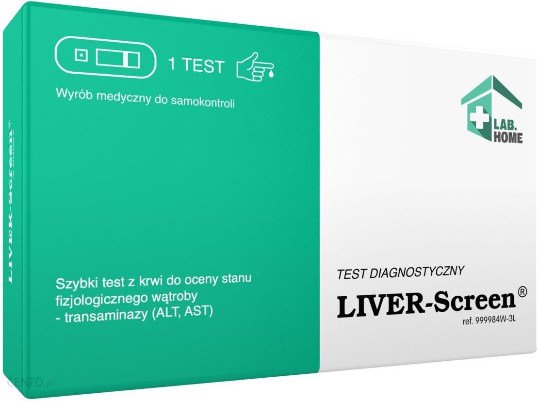 Labhome LIVER-SCREEN Szybki test na wątrobę 1 szt - Opinie i ceny