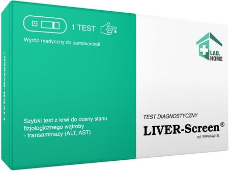 Labhome LIVER-SCREEN Szybki test na wątrobę 1 szt