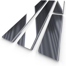 Zdjęcie NAKŁADKI PROGOWE do Opel Meriva A (2002-2010) - Kowary