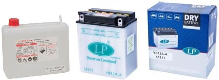 LANDPORT Akumulator DRY EL YB12A-A 12Ah 134x80x160