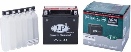 LANDPORT Akumulator AGM YTX14L-BS 12Ah 150x87x145