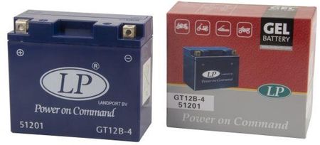 LANDPORT Akumulator żel GEL GT14B-4 12Ah 150x69x14