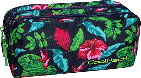 Coolpack Piórnik szkolny trzykomorowy Primus Candy Jungle 34243CP nr B60016
