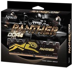 Pamięć RAM Apacer DDR4 Panther Golden 8GB 2400MHz CL16 1,2V (EK08G2TGEC)