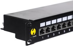 NetRack patchpanel wyposażony 19'' 24-porty kat. 5e FTP LSA (104-03)