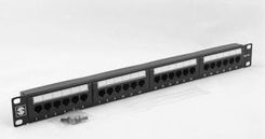 NetRack patchpanel wyposażony 19 24-porty kat. 5e UTP LSA (104-02)