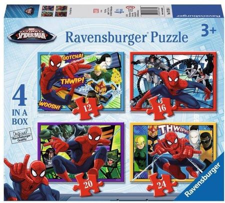 Ravensburger Marvel Spider-Man Ultimate 4W1 73634