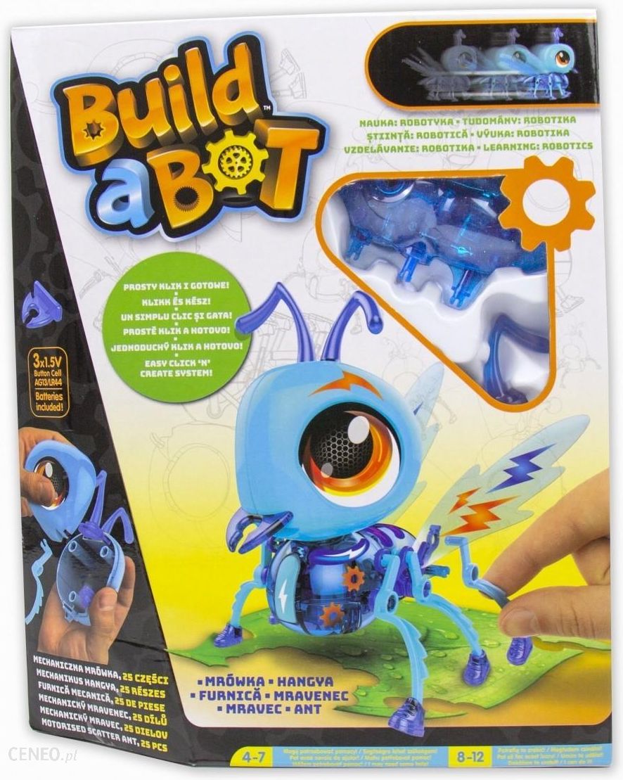 Tm Toys Build A Bot Zbuduj Robota Mrowka 170655 Ceny I Opinie Ceneo Pl