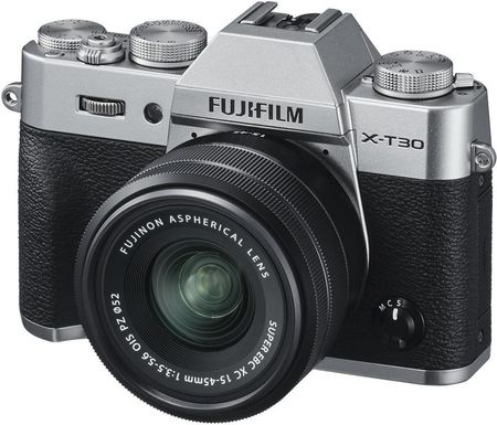 Fujifilm X-T30 Srebrny + 15-45mm