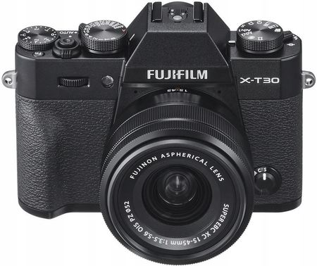 Fujifilm X-T30 Czarny + 15-45mm