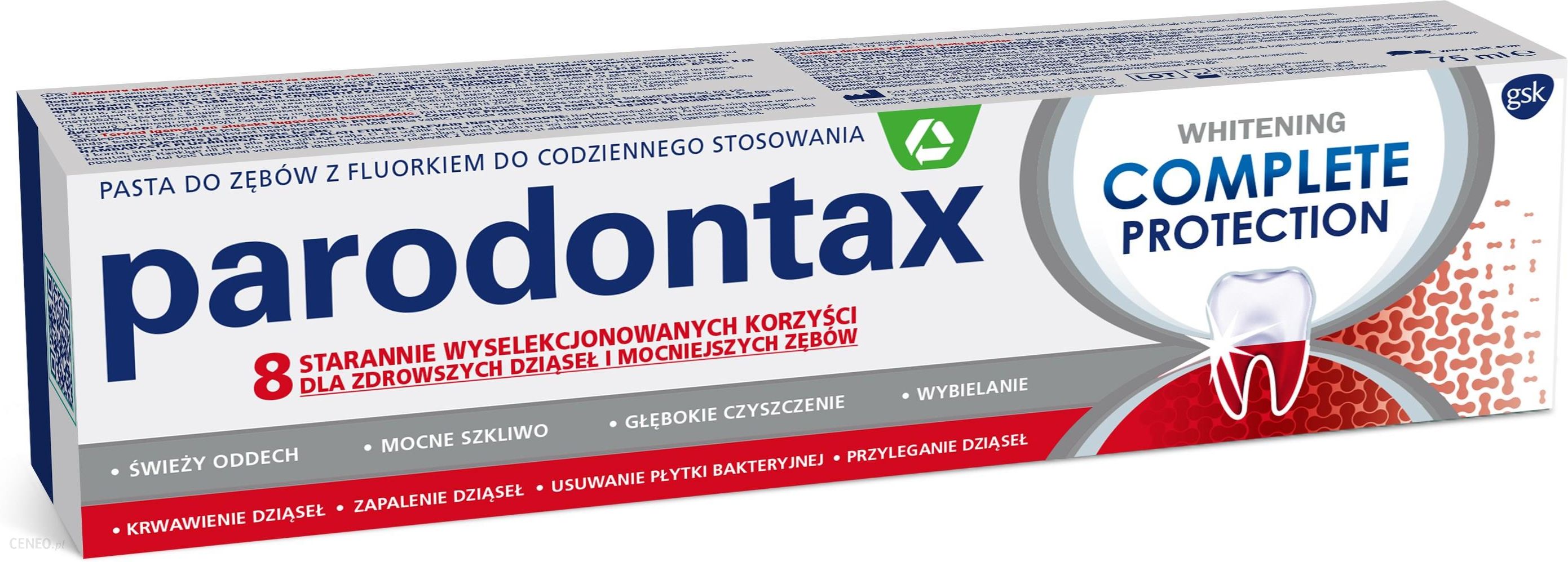 Parodontax Complete Protection Whitening Pasta do zębów przeciw krwawieniu dziąseł 75ml