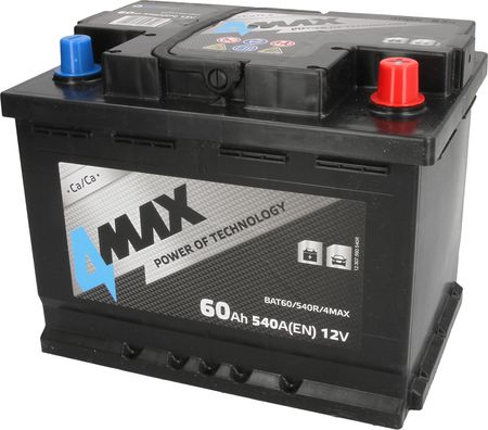4Max Akumulator Rozruchowy Bat60/540R/4Max