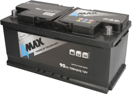 4Max Akumulator Rozruchowy Bat90/720R/4Max