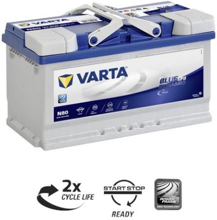 Batterie VARTA LA80 - AGM 80Ah 800AEN