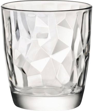 Bormioli Rocco Szklanka Do Wody Diamond 305Ml Przezroczysta