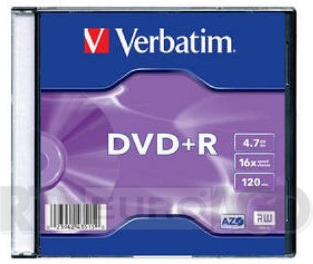 Verbatim DVD+R Advanced AzO Slim Case 1 szt