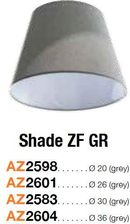 Zdjęcie Azzardo Abażur Zf 36 Az2604 (Zf1036Gr) - Kostrzyn