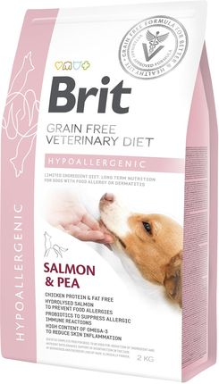 Brit Veterinary Diet Hypoallergenic Salmon&Pea 12Kg