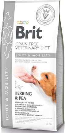 Brit Veterinary Diet Joint&Mobility Herring&Pea 12Kg