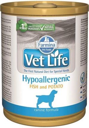 Farmina Vet Life Hypoallergenic Fish & Potato 6X300G