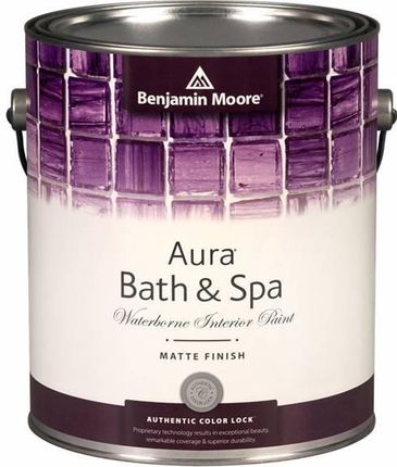 Benjamin Moore 532 Aura Bath & Spa Farba Do Łazienek Matowa 3,78L