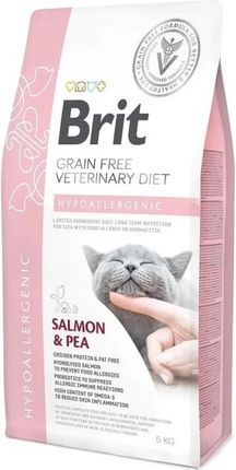 Brit Veterinary Diet Hypoallergenic Salmon&Pea 5Kg