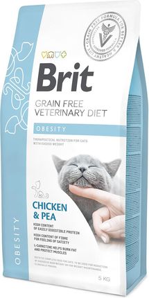 Brit Veterinary Diet Obesity Chicken&Pea 5Kg