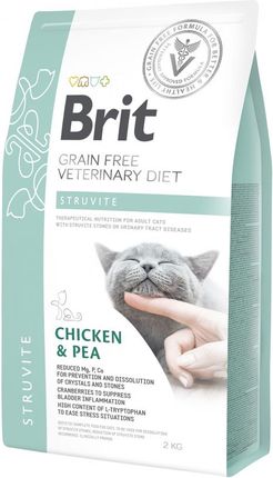Brit Veterinary Diet Struvite Chicken&Pea 2Kg
