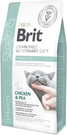 Brit Veterinary Diet Struvite Chicken&Pea 5Kg