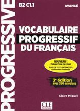 Zdjęcie Vocabulaire Progressif du Francais Avance. 3e Edition. Książka + CD - Tuliszków