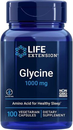 Life Extension Glicyna 1000Mg 100 kaps